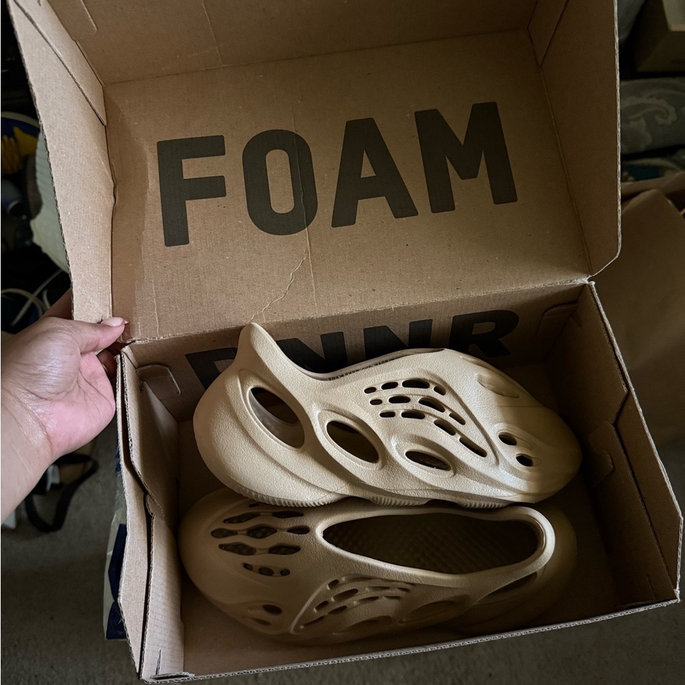 Tan Foam Clogs